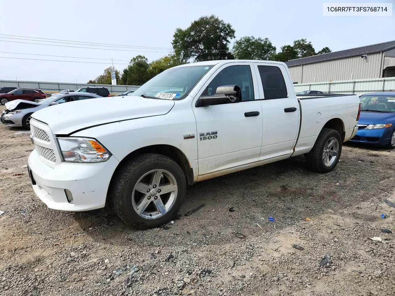 RAM 1500 2015, VIN 1C6RR7FT3FS768714