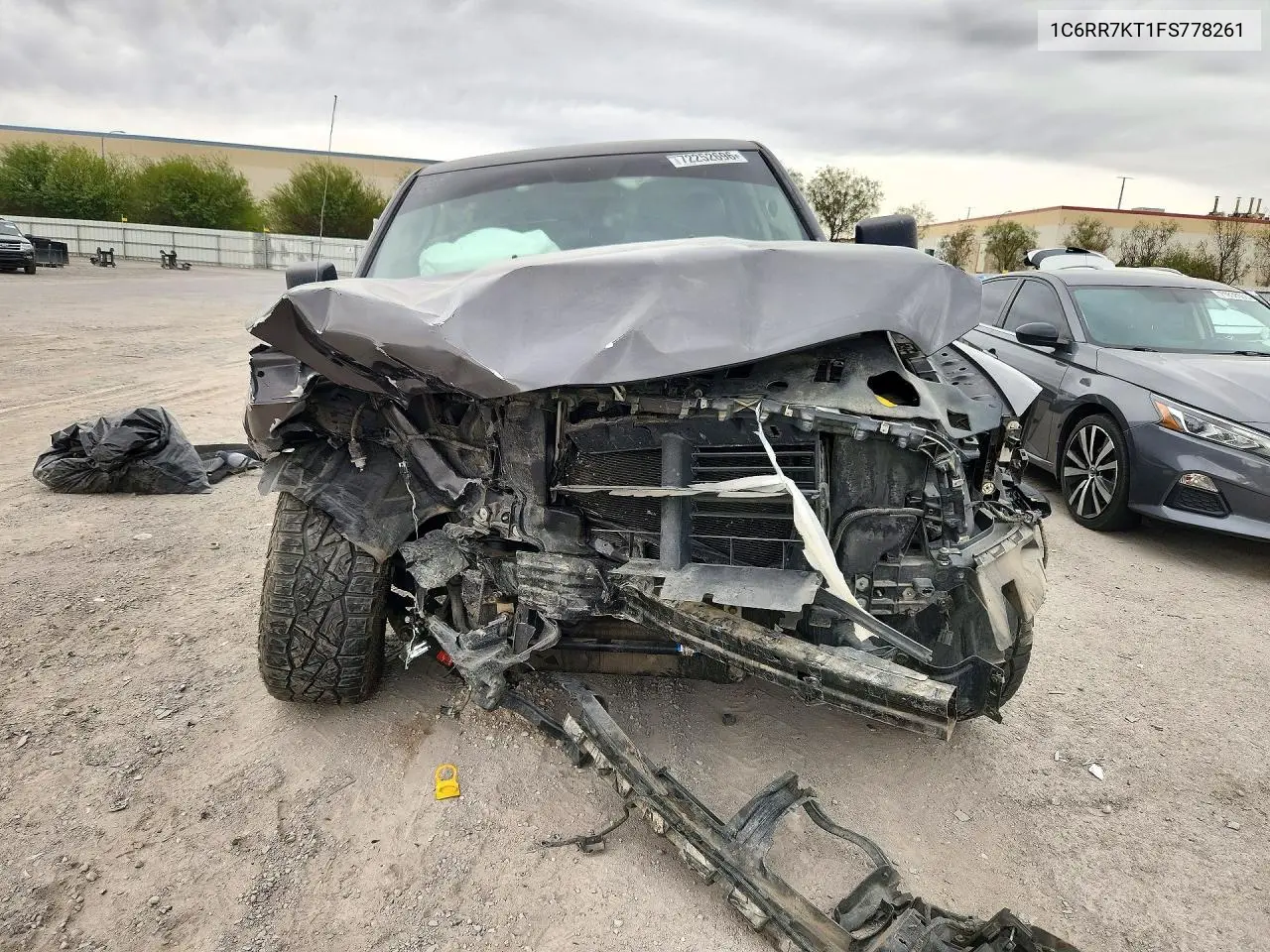 2015 RAM 1500 VIN 1C6RR7KT1FS778261 — фото 5