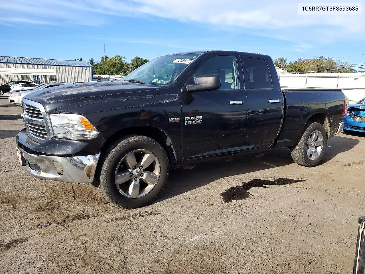 RAM 1500 2015, VIN 1C6RR7GT3FS593685