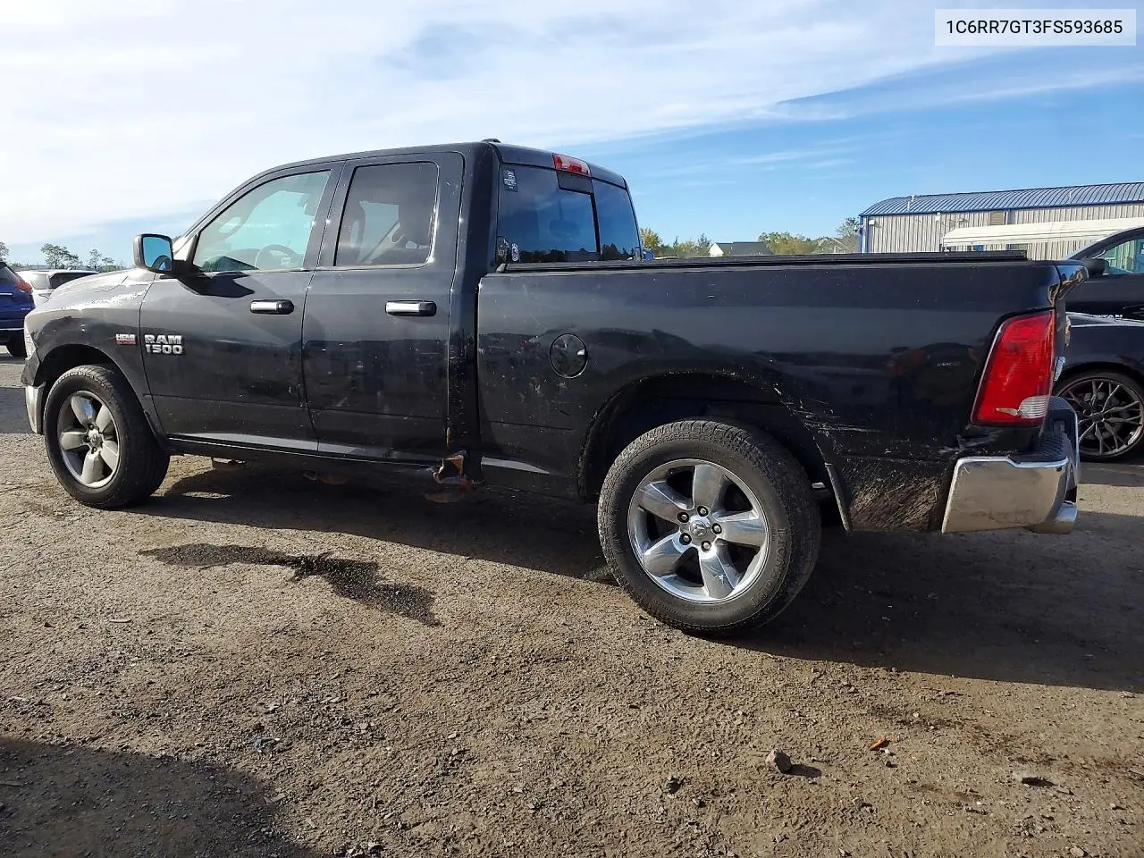 2015 RAM 1500 VIN 1C6RR7GT3FS593685 — фото 2