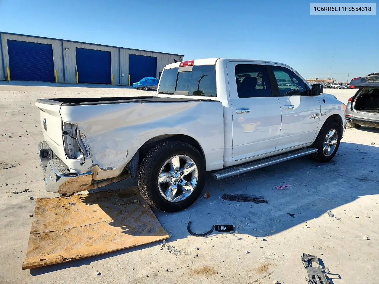 2015 RAM 1500 VIN 1C6RR6LT1FS554318 — фото 3