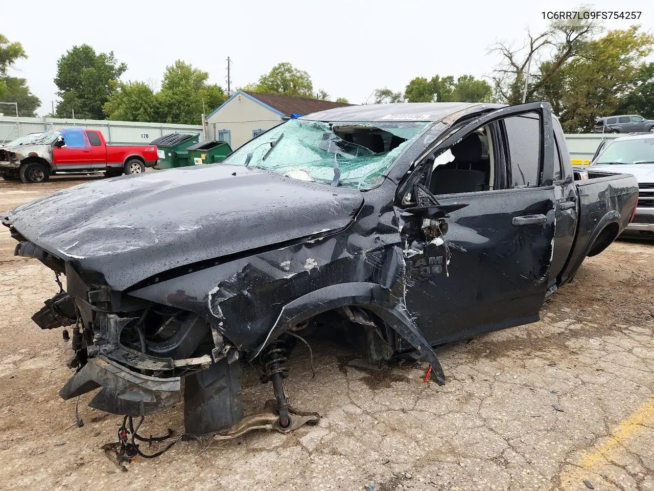 RAM 1500 2015, VIN 1C6RR7LG9FS754257