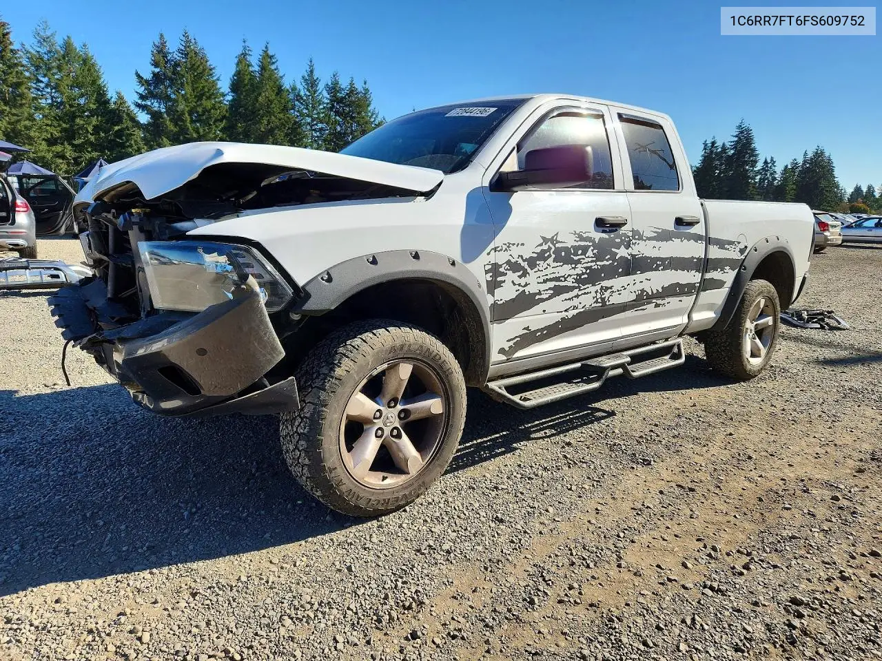 RAM 1500 2015, VIN 1C6RR7FT6FS609752