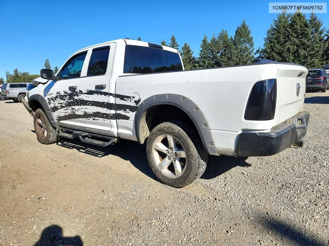 2015 RAM 1500 VIN 1C6RR7FT6FS609752 — фото 2