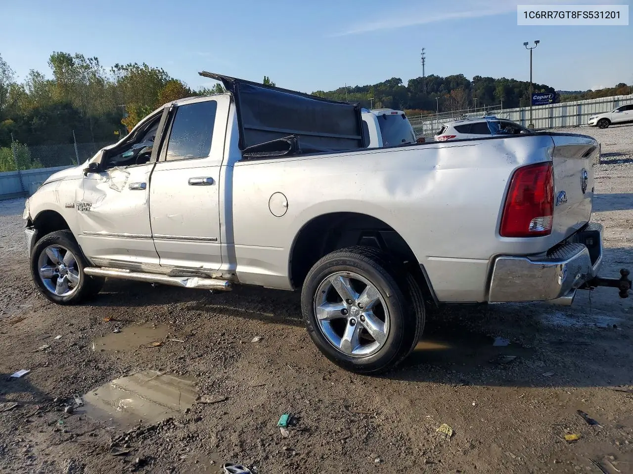 2015 RAM 1500 VIN 1C6RR7GT8FS531201 — фото 2