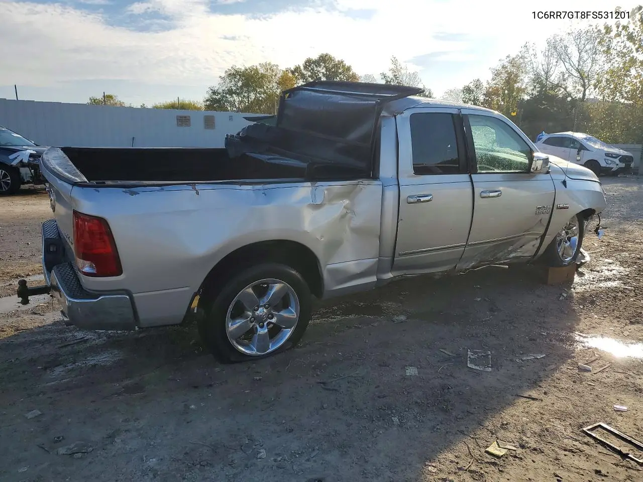 2015 RAM 1500 VIN 1C6RR7GT8FS531201 — фото 3