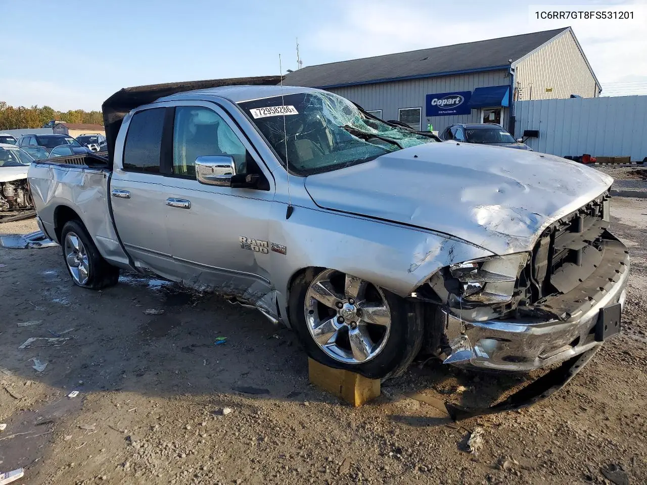 2015 RAM 1500 VIN 1C6RR7GT8FS531201 — фото 4