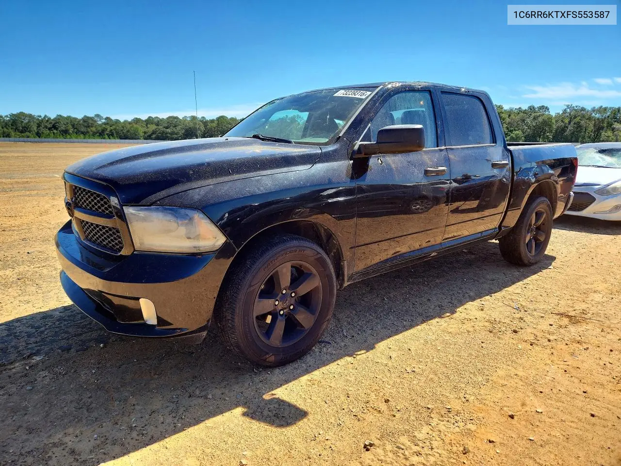 RAM 1500 2015, VIN 1C6RR6KTXFS553587