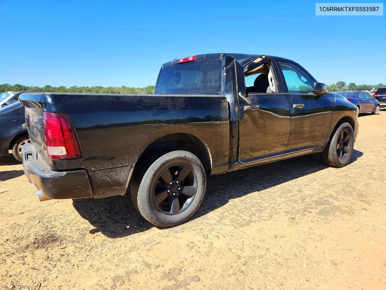 2015 RAM 1500 VIN 1C6RR6KTXFS553587 — фото 3