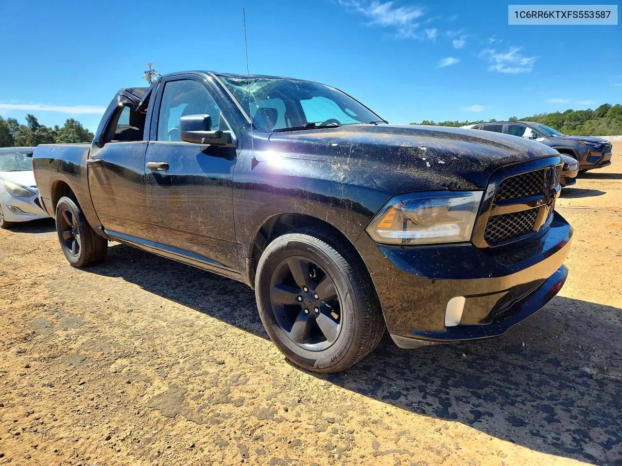 2015 RAM 1500 VIN 1C6RR6KTXFS553587 — фото 4