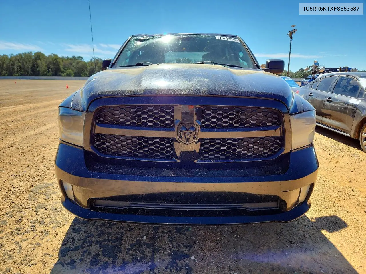 2015 RAM 1500 VIN 1C6RR6KTXFS553587 — фото 5