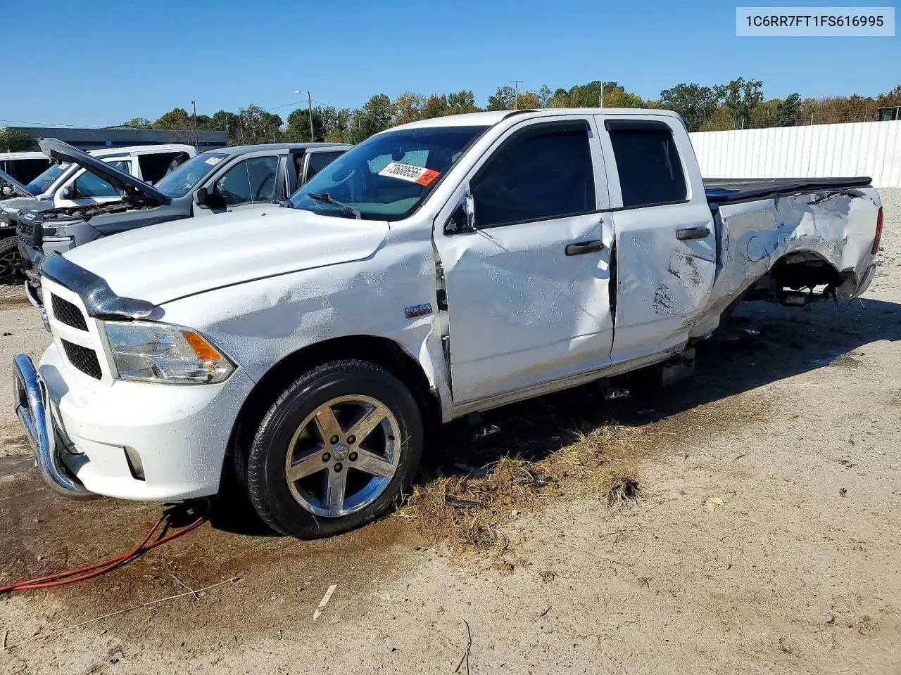 RAM 1500 2015, VIN 1C6RR7FT1FS616995