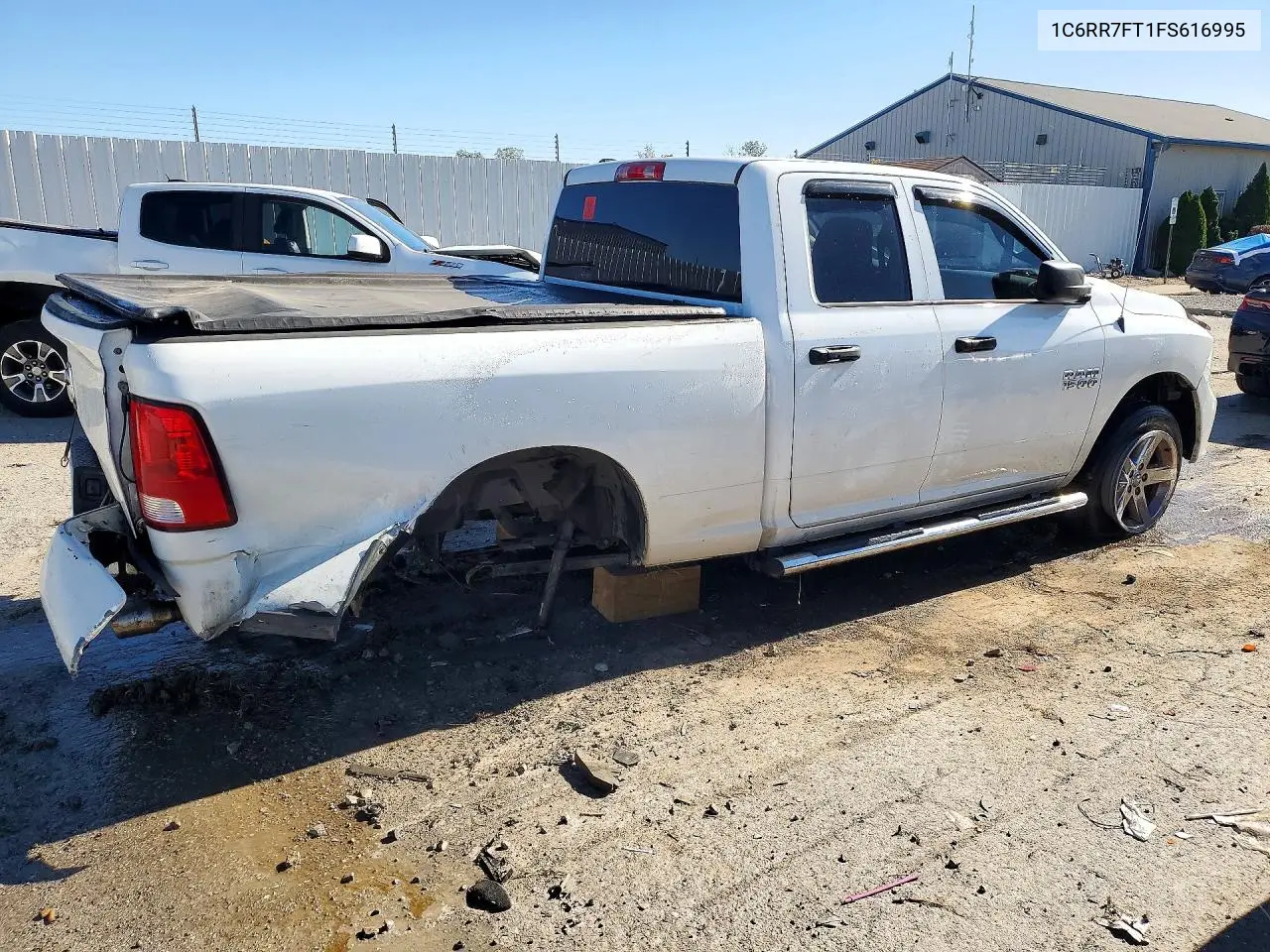 2015 RAM 1500 VIN 1C6RR7FT1FS616995 — фото 3
