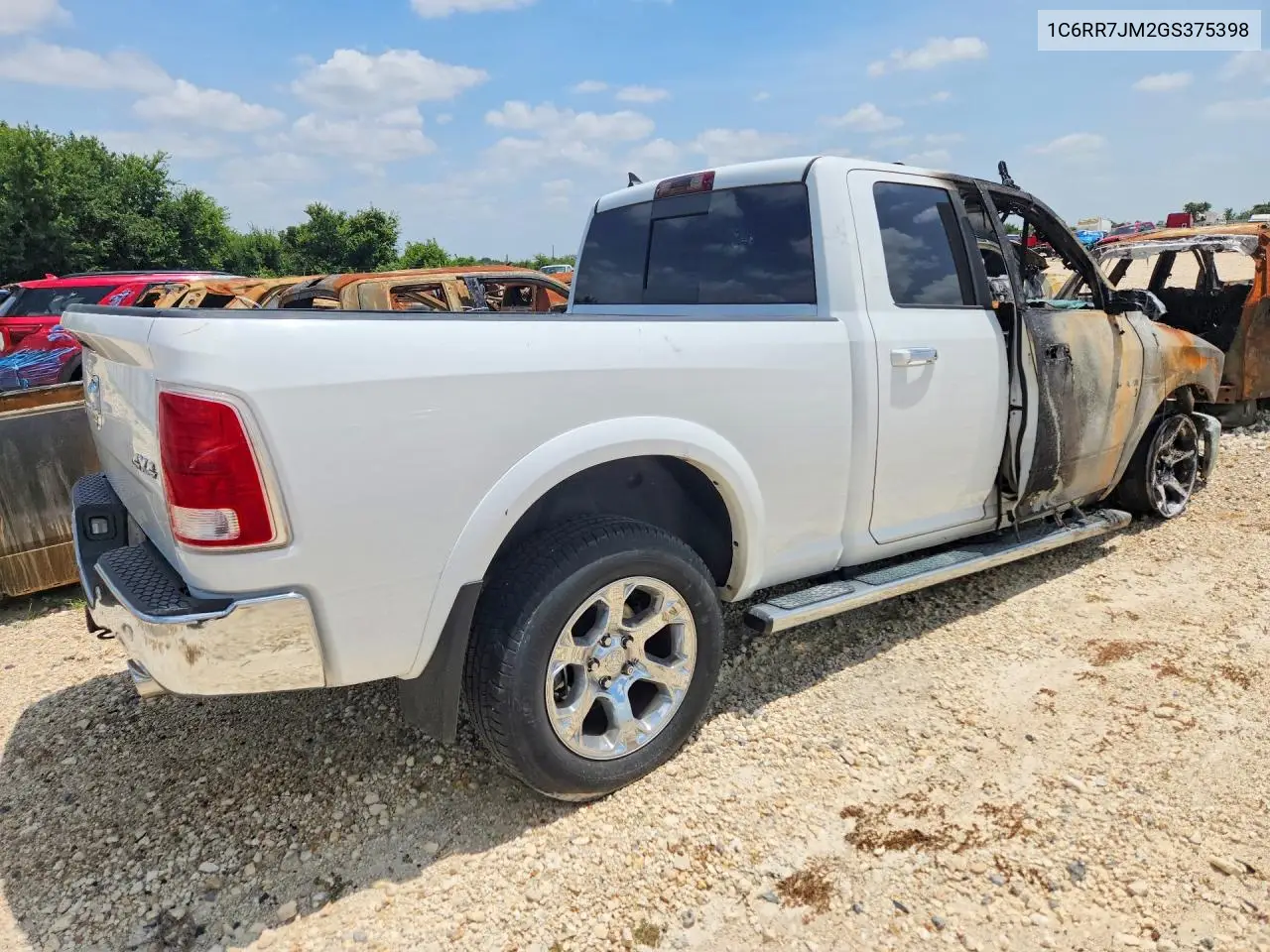 2016 RAM 1500 VIN 1C6RR7JM2GS375398 — фото 3