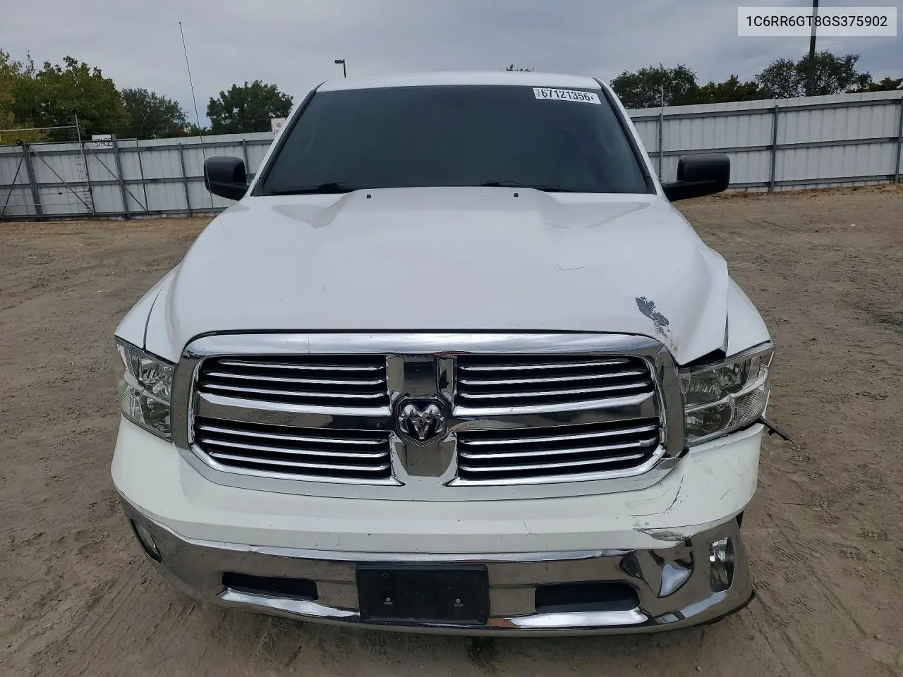 2016 RAM 1500 VIN 1C6RR6GT8GS375902 — фото 5