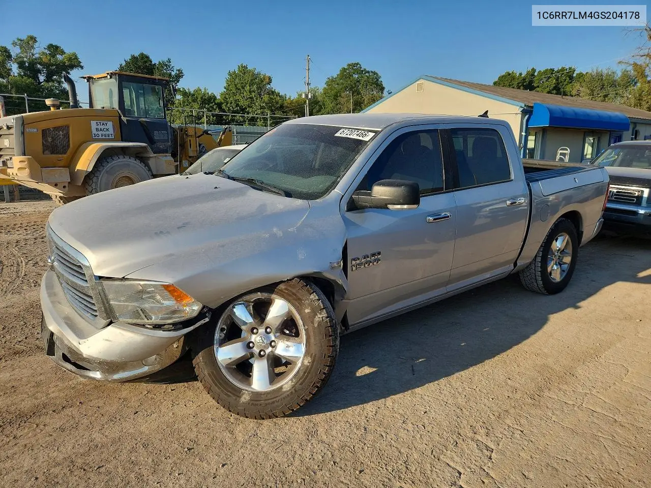 RAM 1500 2016, VIN 1C6RR7LM4GS204178
