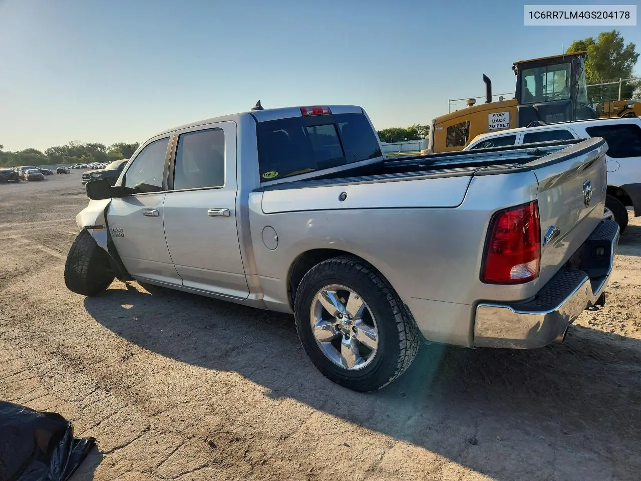 2016 RAM 1500 VIN 1C6RR7LM4GS204178 — фото 2