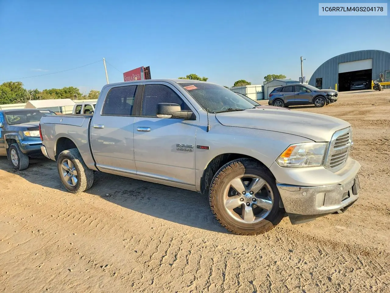 2016 RAM 1500 VIN 1C6RR7LM4GS204178 — фото 4