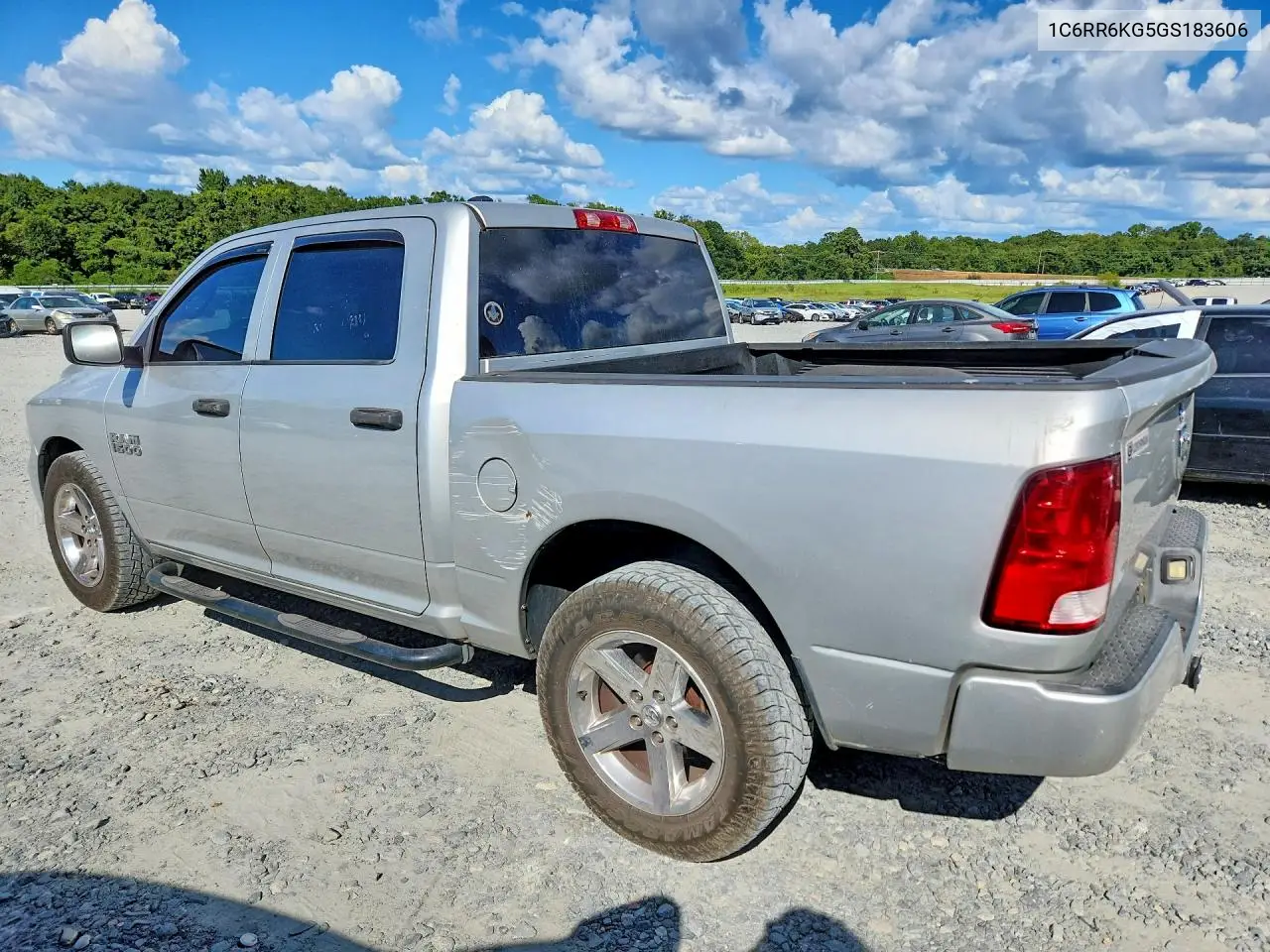 2016 RAM 1500 VIN 1C6RR6KG5GS183606 — фото 2