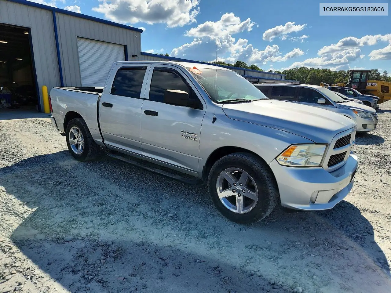 2016 RAM 1500 VIN 1C6RR6KG5GS183606 — фото 4