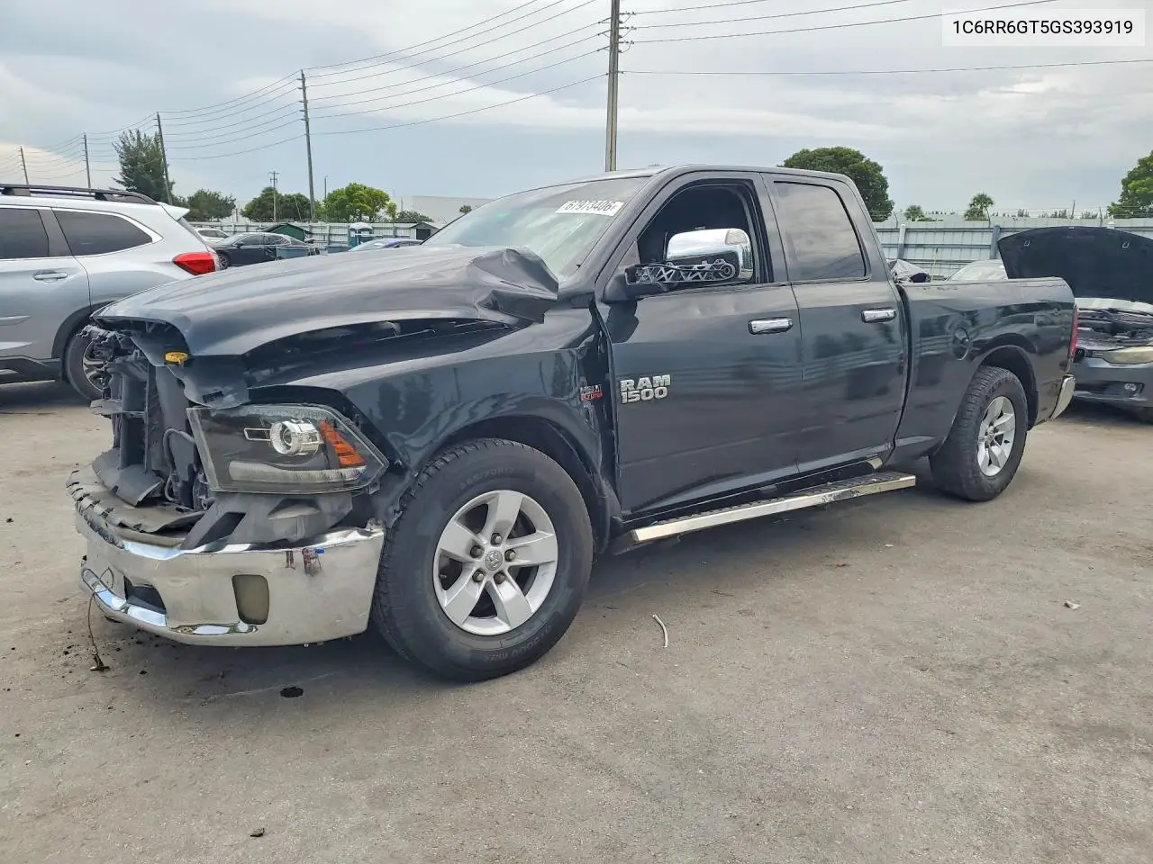 RAM 1500 2016, VIN 1C6RR6GT5GS393919
