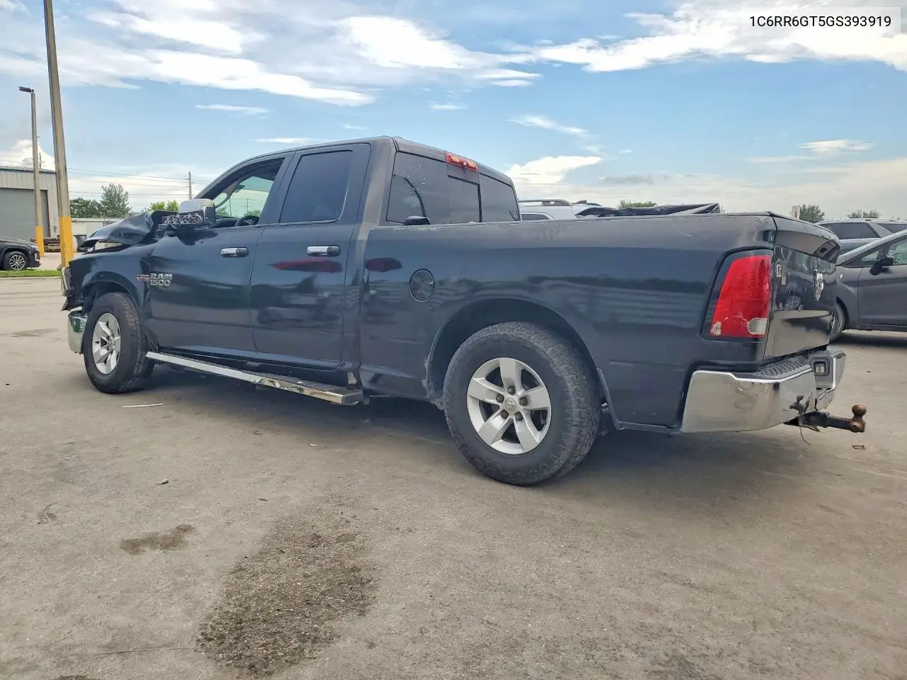 2016 RAM 1500 VIN 1C6RR6GT5GS393919 — фото 2