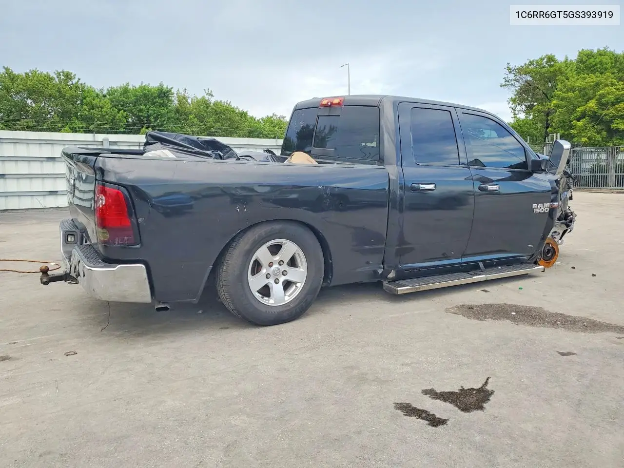 2016 RAM 1500 VIN 1C6RR6GT5GS393919 — фото 3