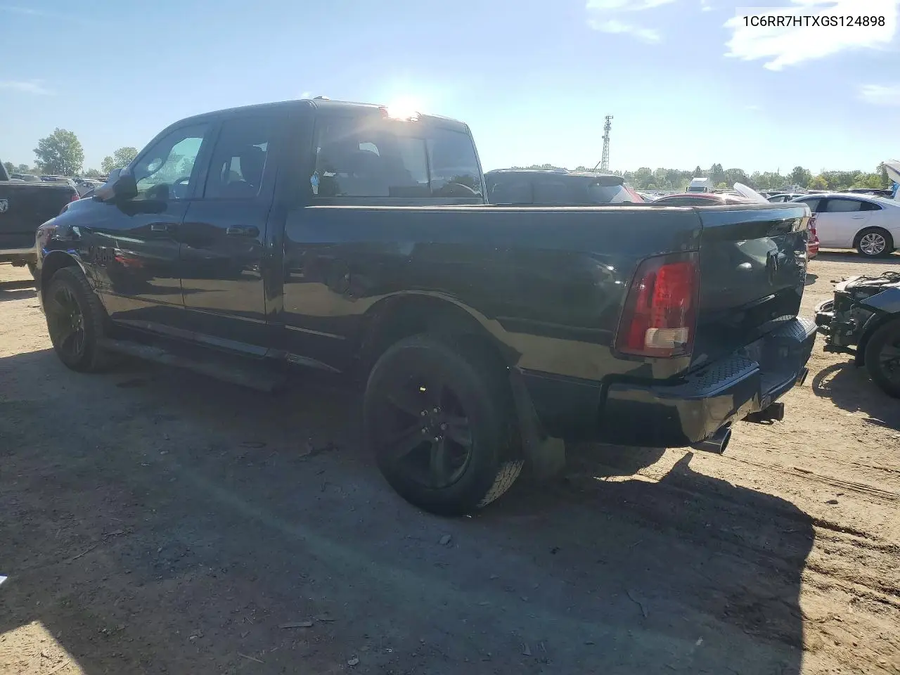 2016 RAM 1500 VIN 1C6RR7HTXGS124898 — фото 2