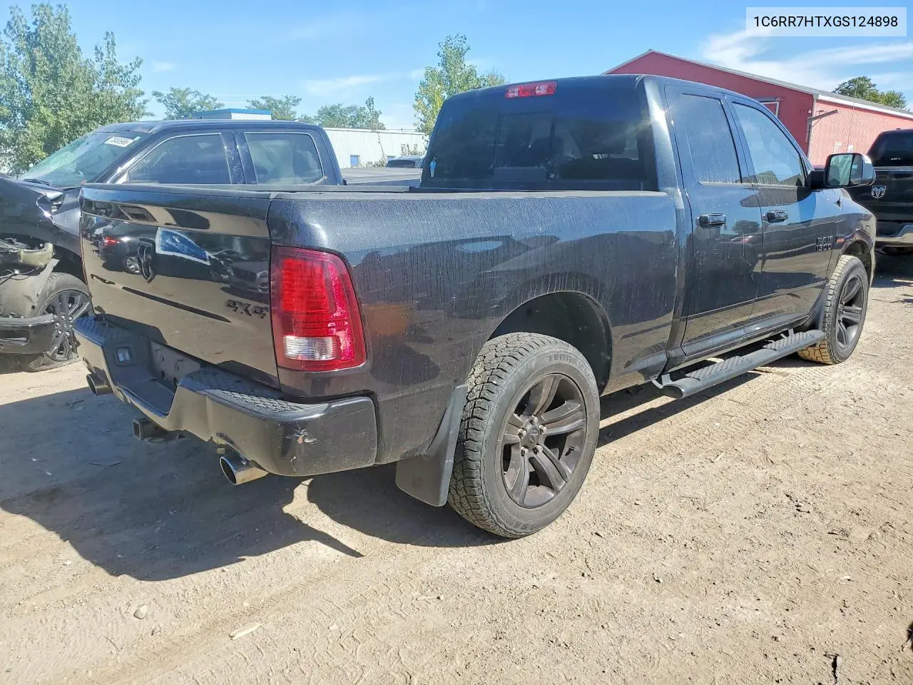 2016 RAM 1500 VIN 1C6RR7HTXGS124898 — фото 3
