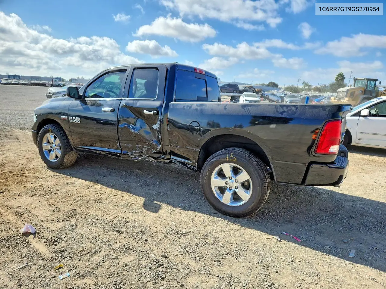 2016 RAM 1500 VIN 1C6RR7GT9GS270954 — фото 2