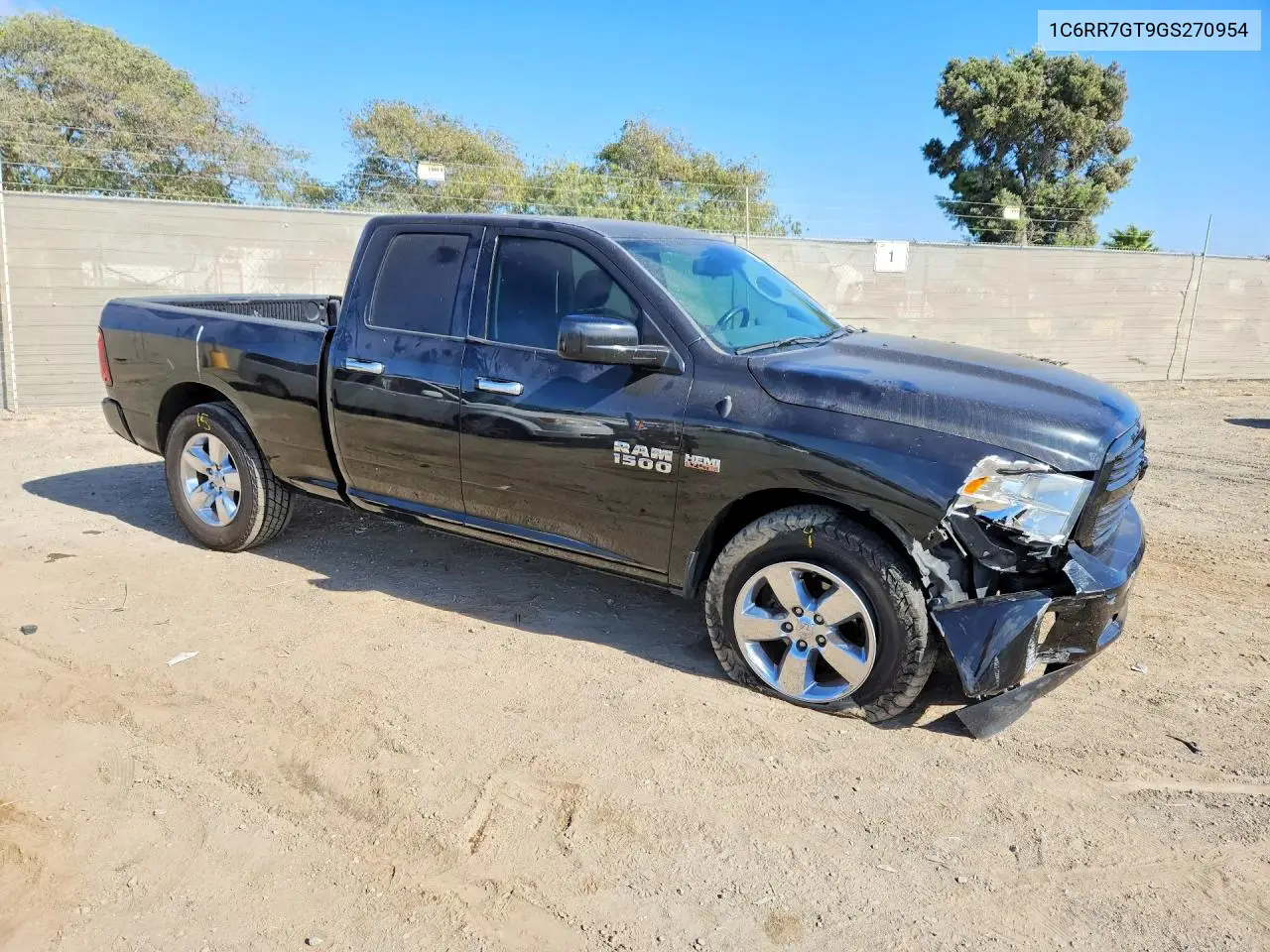 2016 RAM 1500 VIN 1C6RR7GT9GS270954 — фото 4