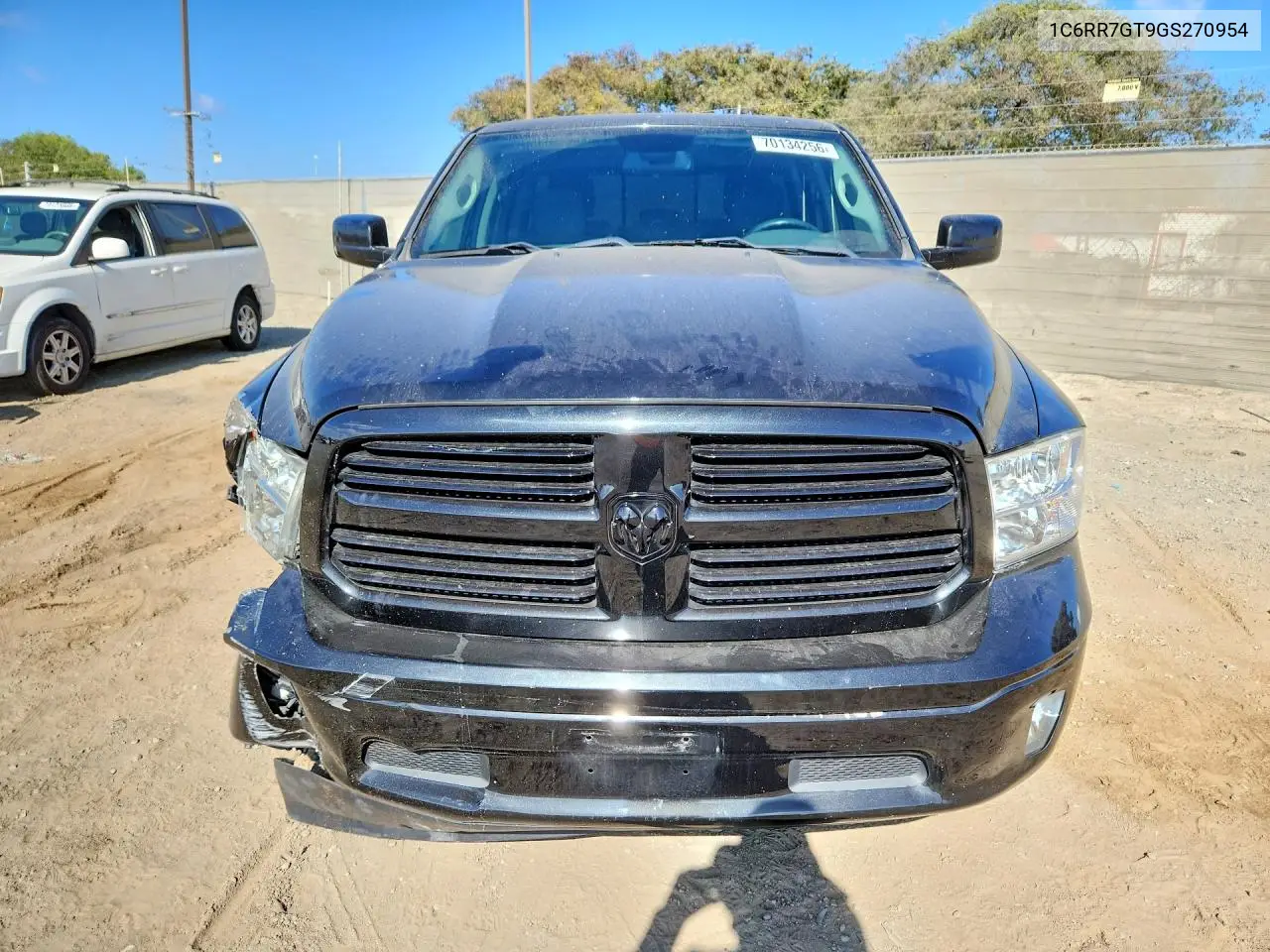 2016 RAM 1500 VIN 1C6RR7GT9GS270954 — фото 5