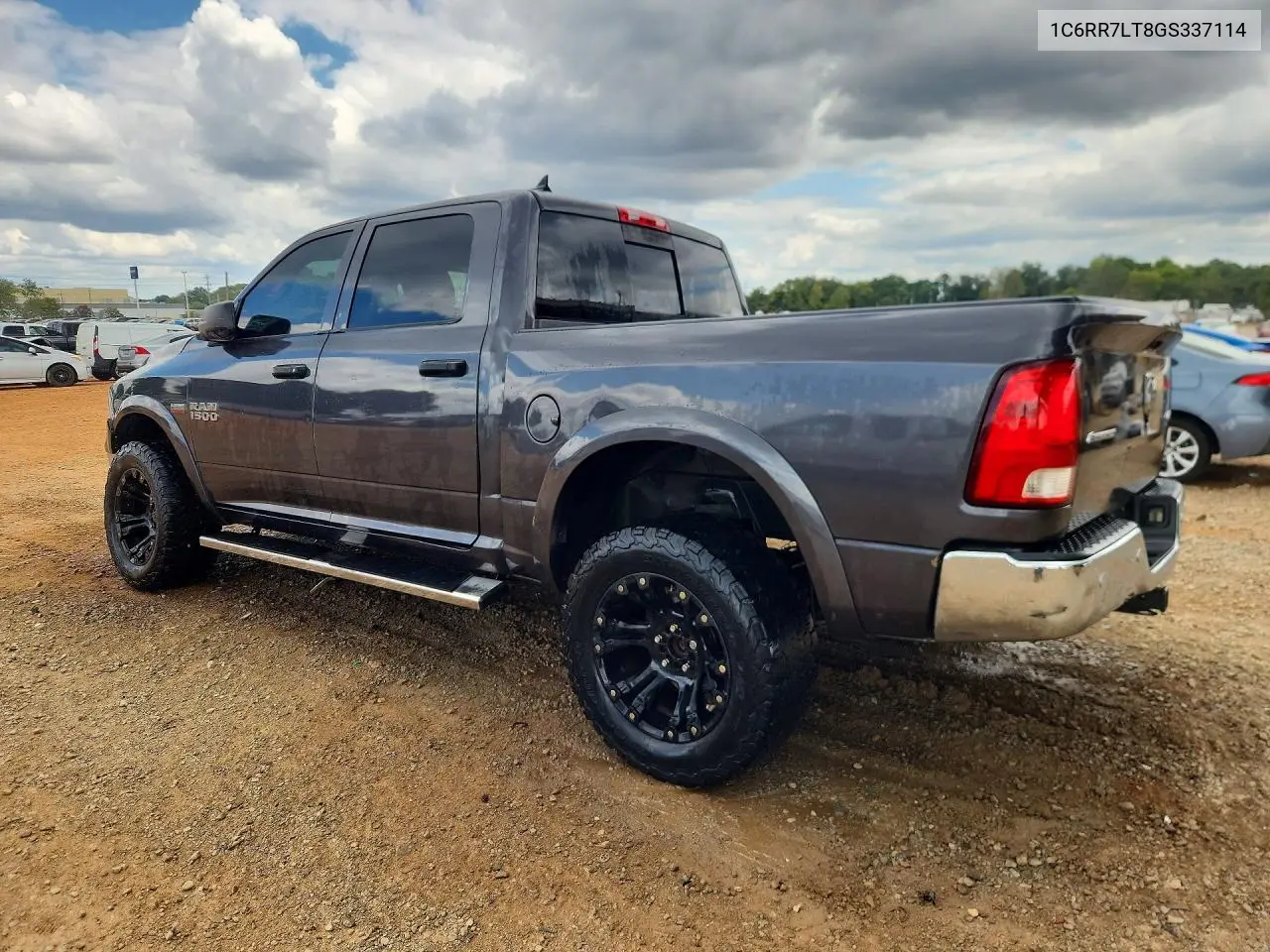 2016 RAM 1500 VIN 1C6RR7LT8GS337114 — фото 2