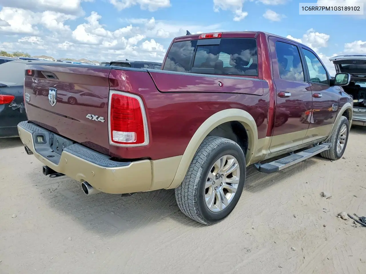 2016 RAM 1500 VIN 1C6RR7PM1GS189102 — фото 3