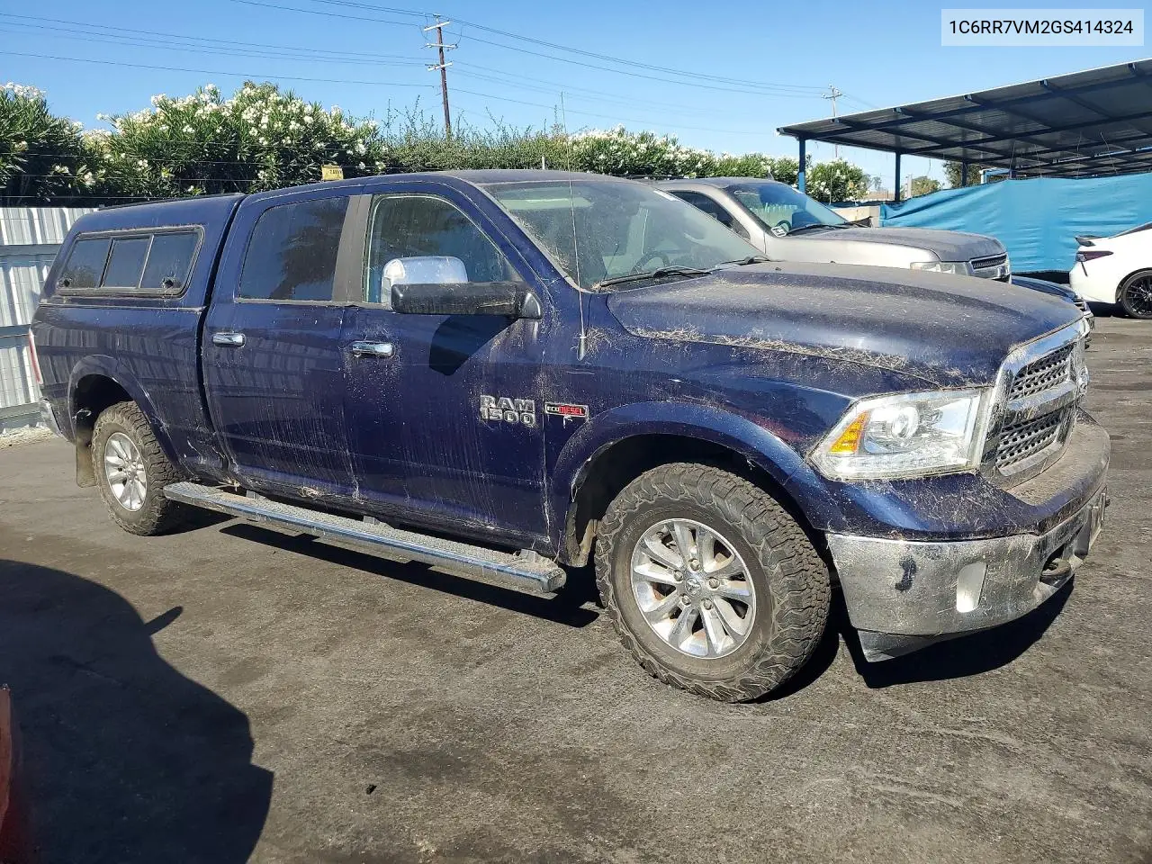 2016 RAM 1500 VIN 1C6RR7VM2GS414324 — фото 4