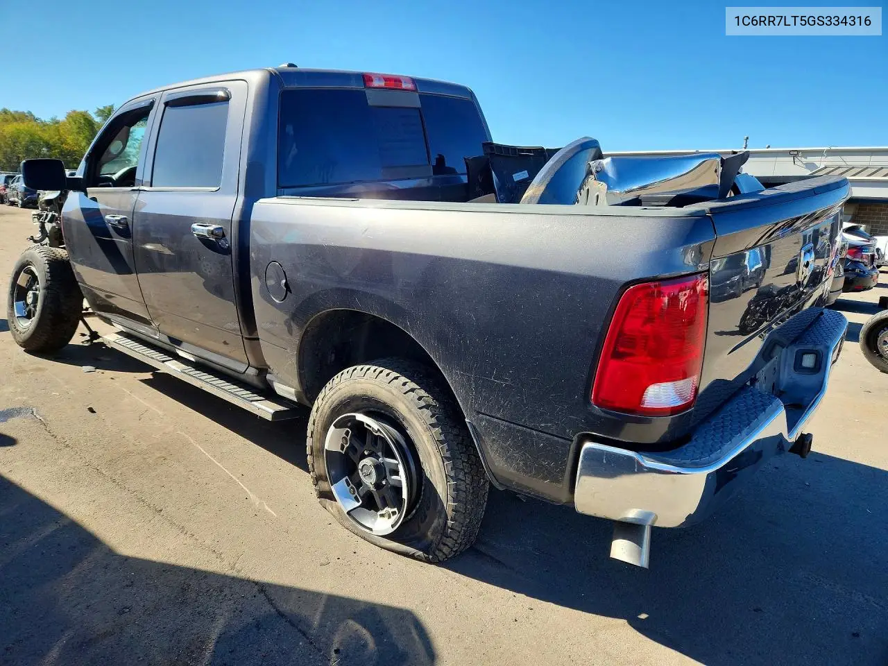 2016 RAM 1500 VIN 1C6RR7LT5GS334316 — фото 2