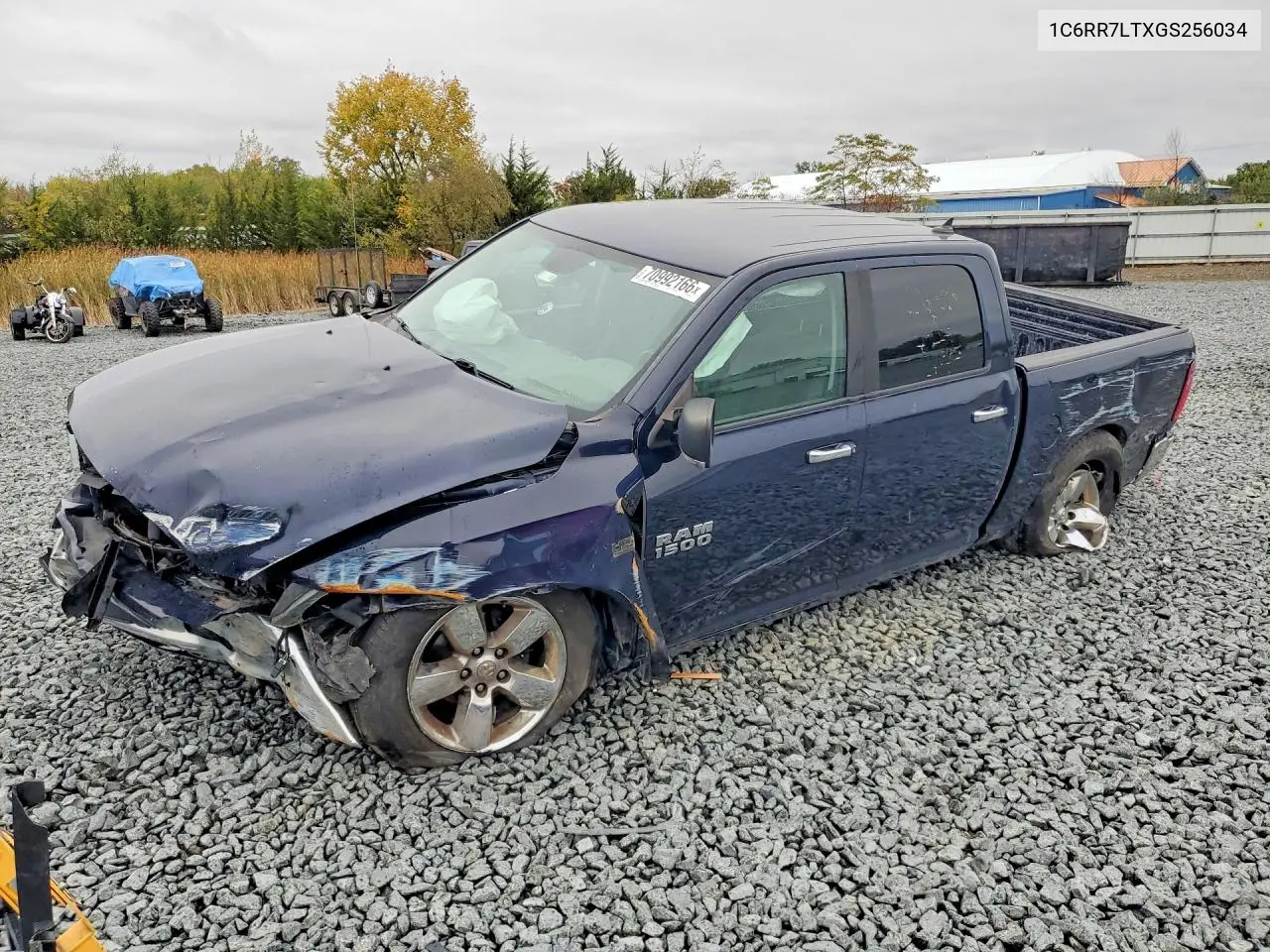 RAM 1500 2016, VIN 1C6RR7LTXGS256034