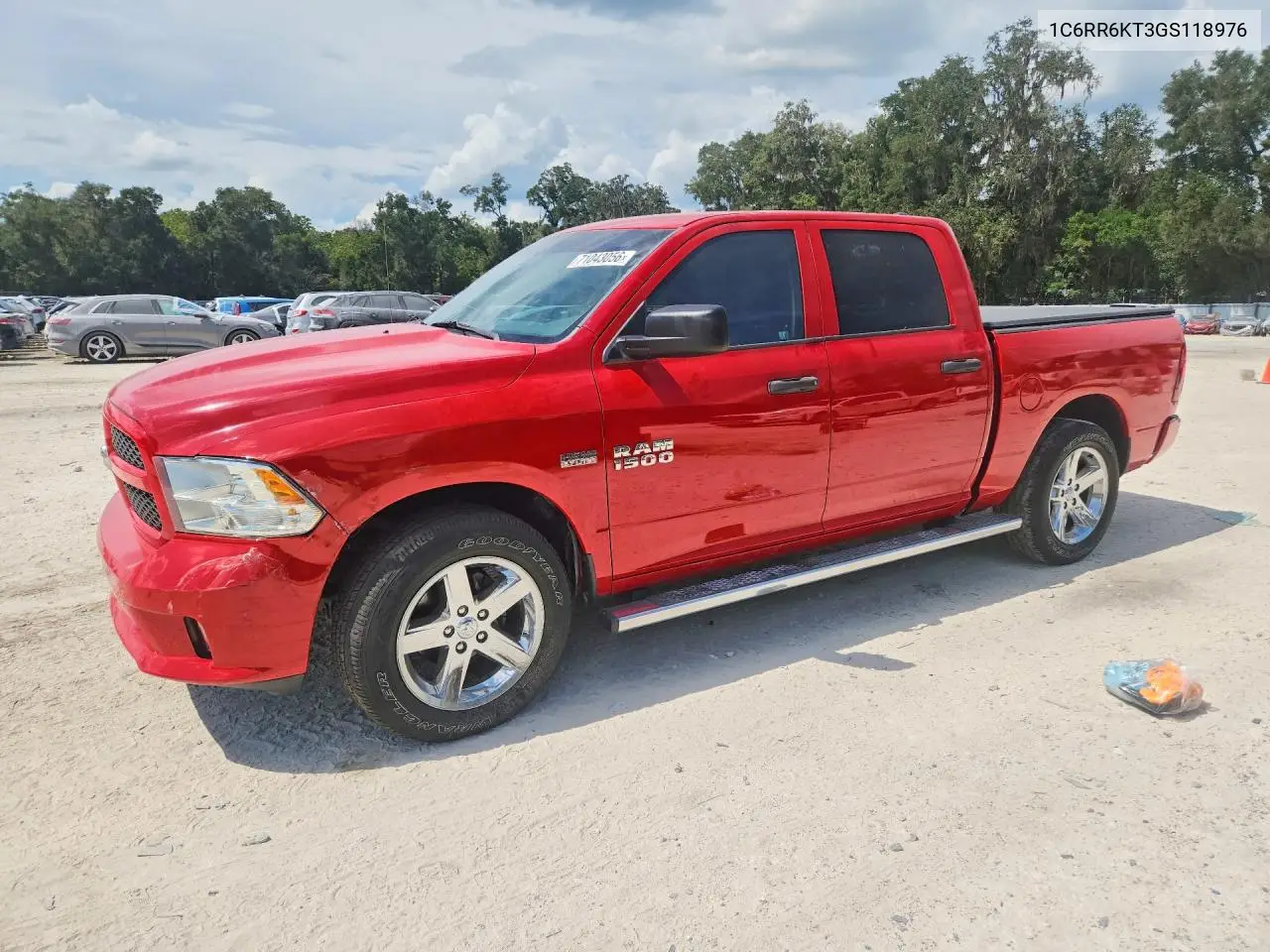 RAM 1500 2016, VIN 1C6RR6KT3GS118976