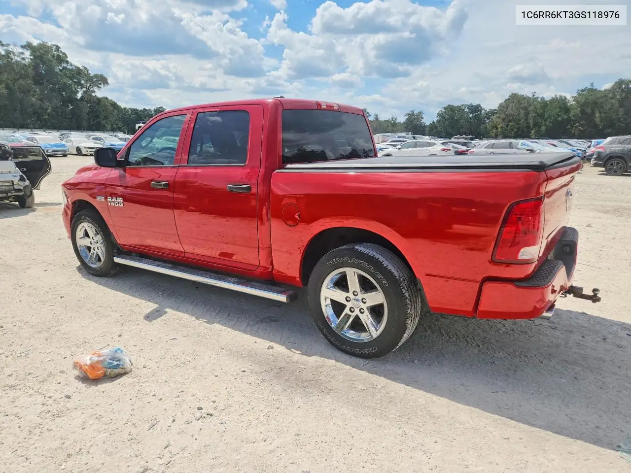 2016 RAM 1500 VIN 1C6RR6KT3GS118976 — фото 2