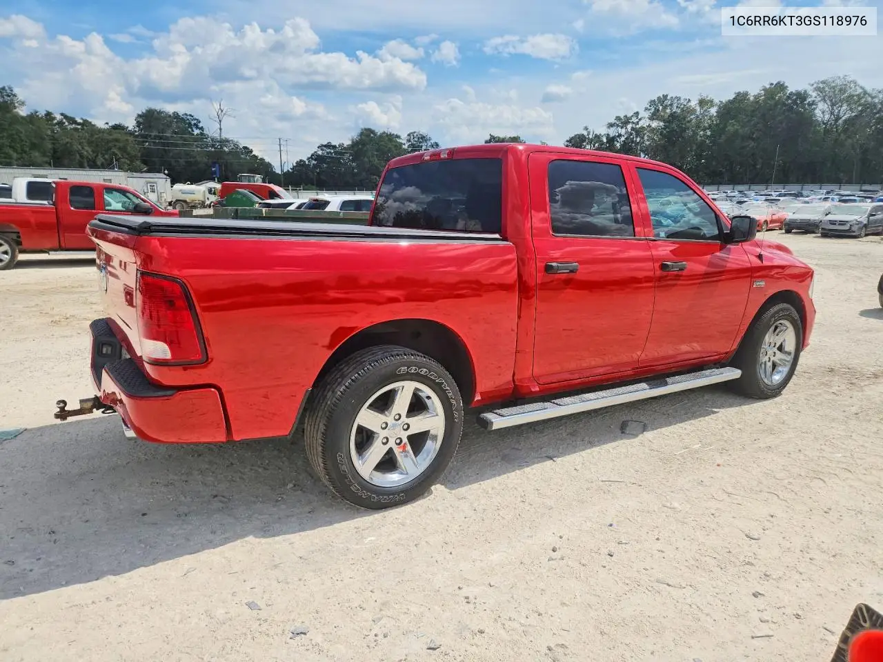 2016 RAM 1500 VIN 1C6RR6KT3GS118976 — фото 3