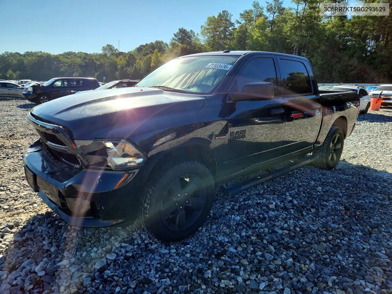 RAM 1500 2016, VIN 3C6RR7KT5GG293629