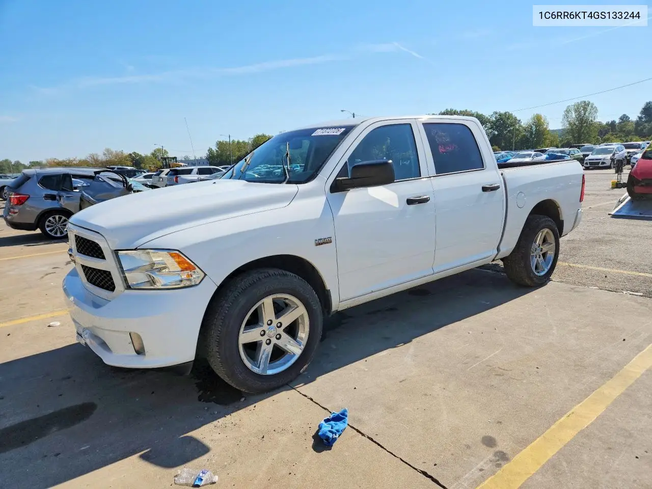 RAM 1500 2016, VIN 1C6RR6KT4GS133244