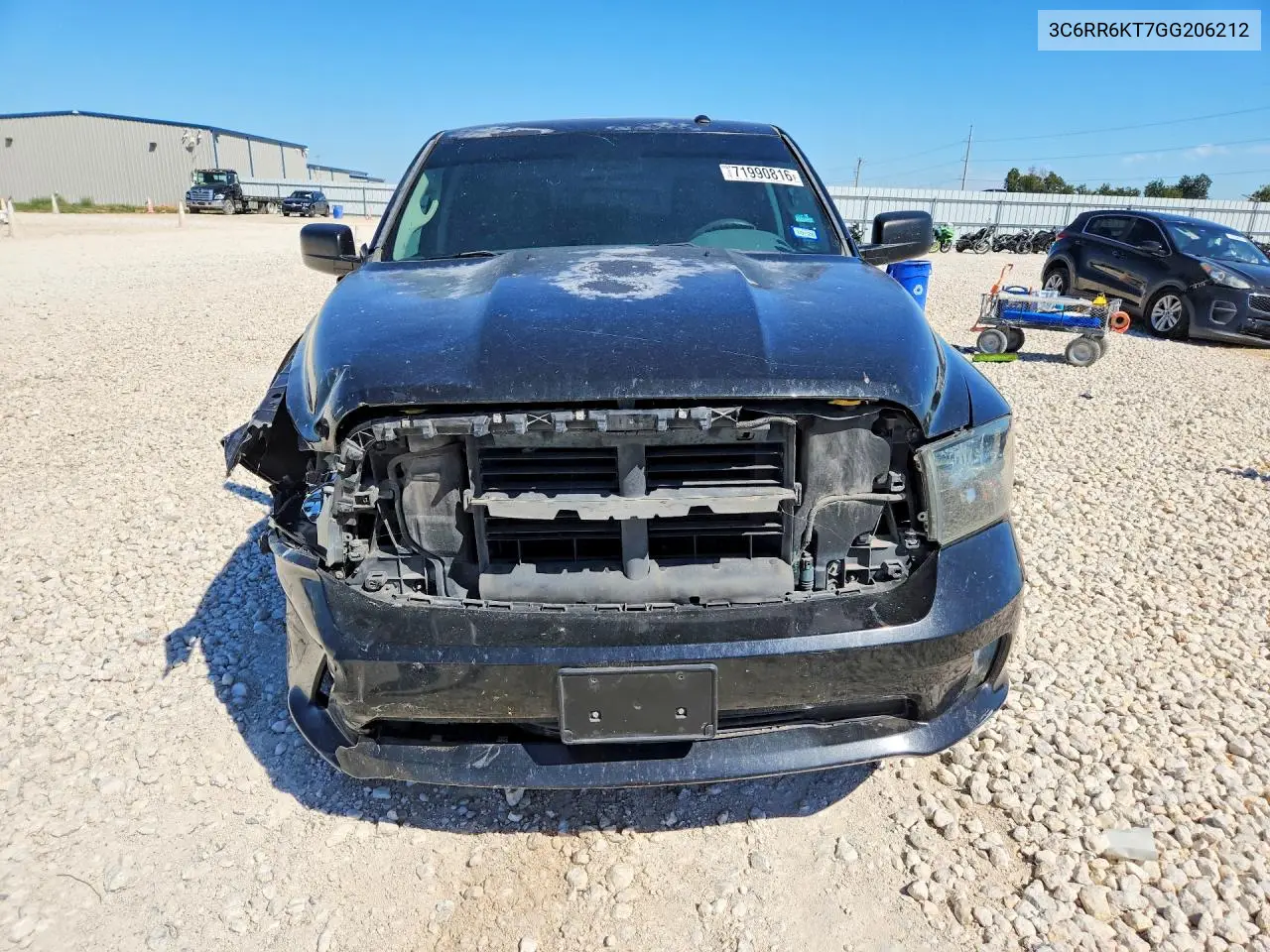 2016 RAM 1500 VIN 3C6RR6KT7GG206212 — фото 5