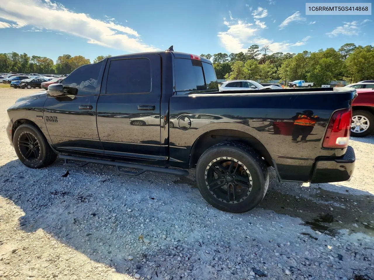 2016 RAM 1500 VIN 1C6RR6MT5GS414868 — фото 2