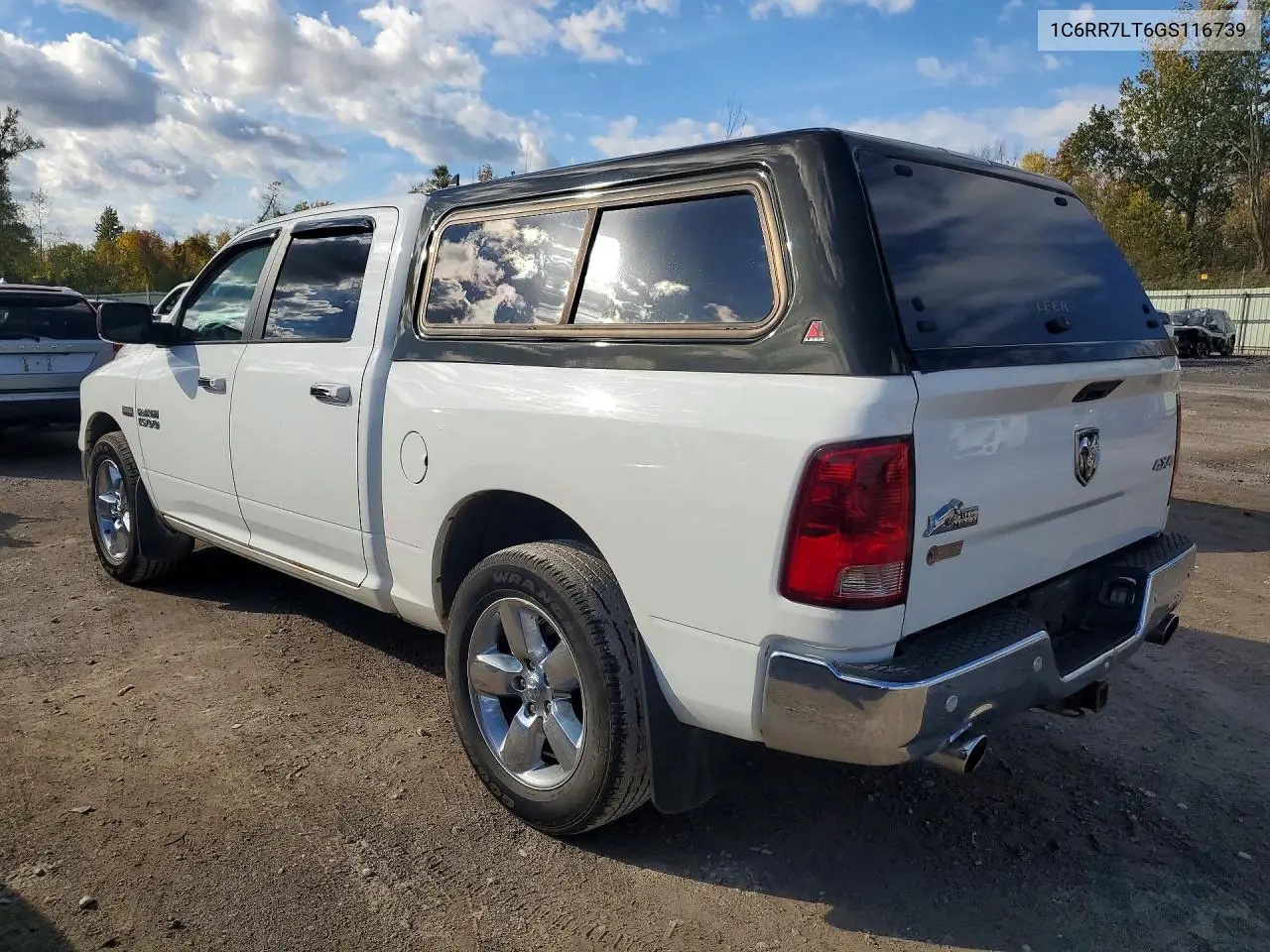 2016 RAM 1500 VIN 1C6RR7LT6GS116739 — фото 2