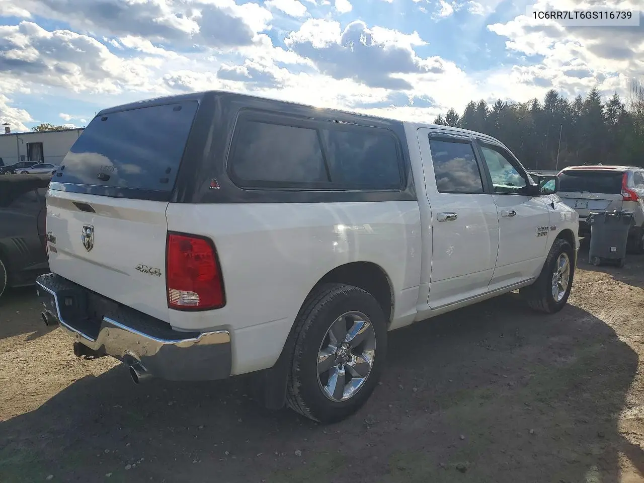 2016 RAM 1500 VIN 1C6RR7LT6GS116739 — фото 3