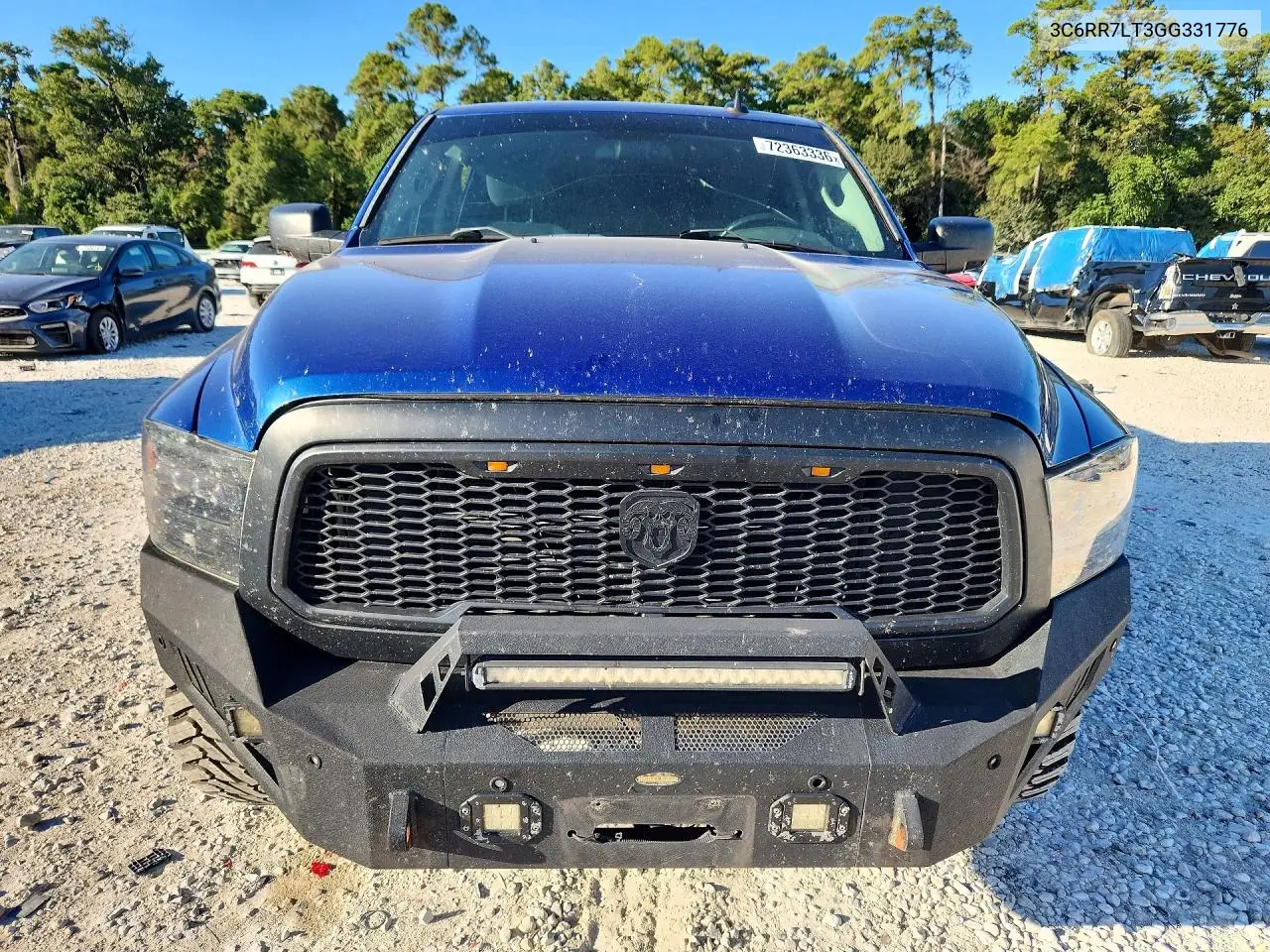 2016 RAM 1500 VIN 3C6RR7LT3GG331776 — фото 5
