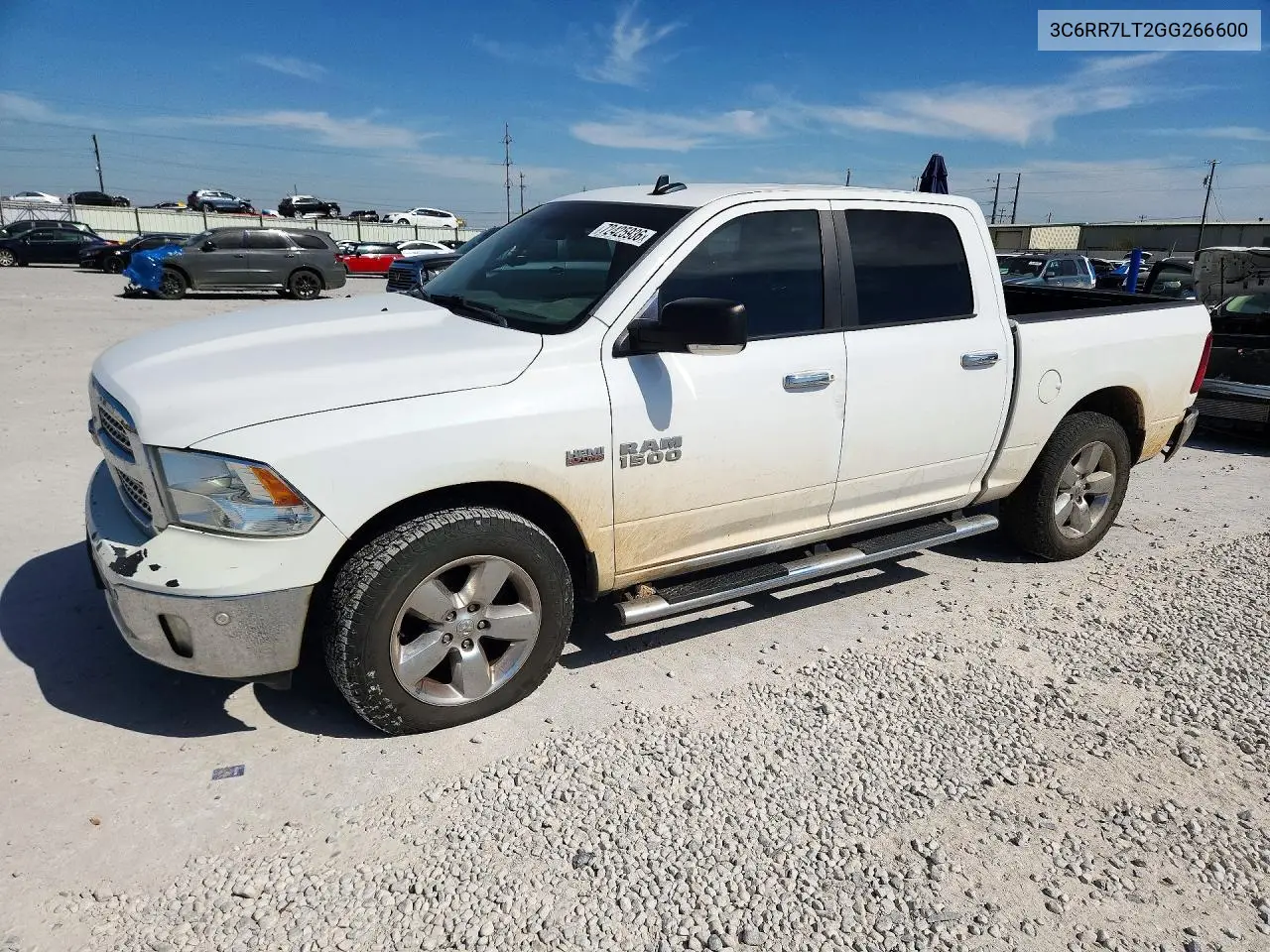 RAM 1500 2016, VIN 3C6RR7LT2GG266600