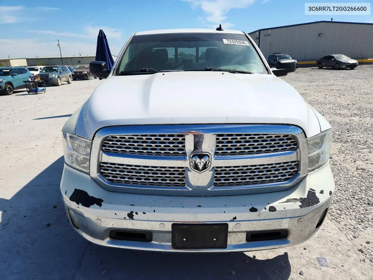 2016 RAM 1500 VIN 3C6RR7LT2GG266600 — фото 5