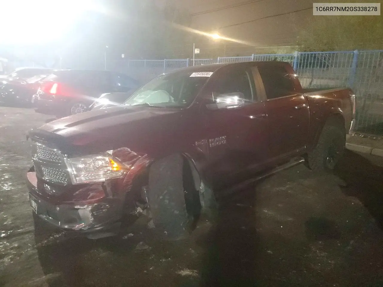 RAM 1500 2016, VIN 1C6RR7NM2GS338278